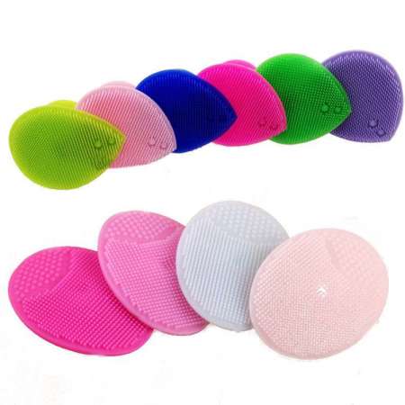 Colorful Face Washing Brush Deep Cleaning Body Hook Silicone Massage Tool In various Shape Wholesaler